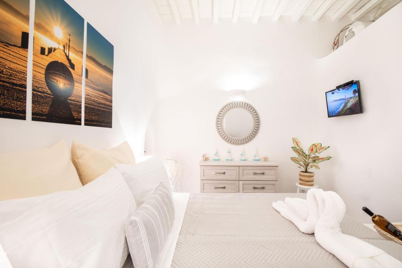 Sole Blu Mykonos Town Apartment One エクステリア 写真